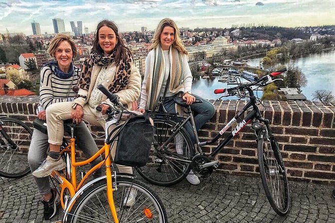 Hidden Prague Bike Tour - Vyšehrad: cathedral views, then the national cemetery since 1869