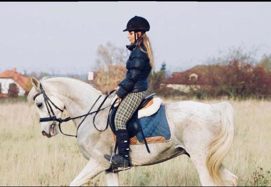 Horseback riding tour near Prague - Meeting the horses: helmets, safety, and guided lead-rope riding