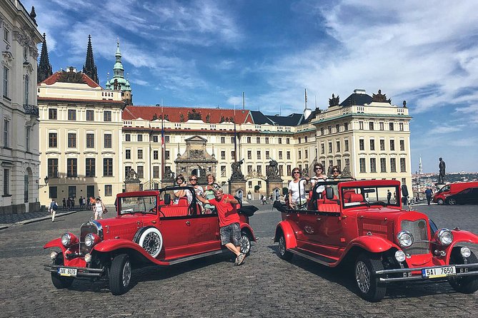 Karlstejn Castle in Vintage Convertible Car - Karlstejn Castle Visit: Time on Site, Admission Extra