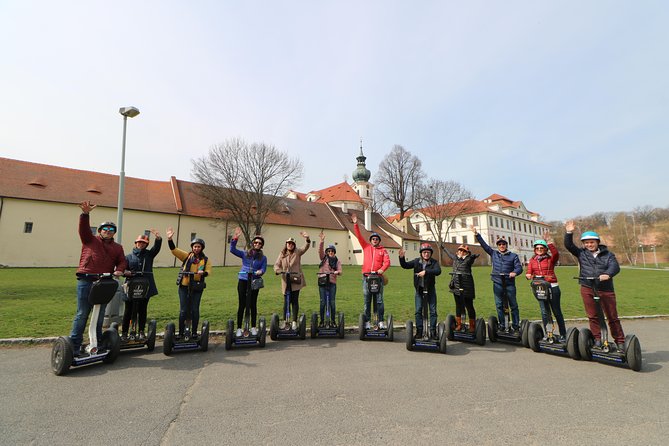 Live-Guided 3 Hours Brewery Segway Tour + Monastic Beer - Stop One by Charles Bridge and the John Lennon Wall Area