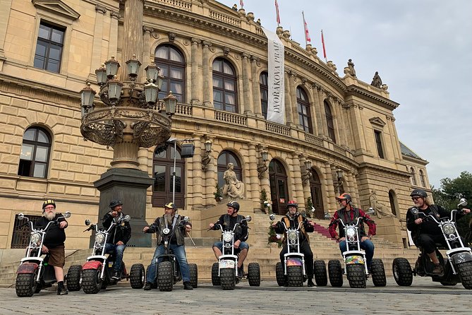 Live-Guided Tour - Trike-Harley Adventure of Prague - Strahov monastery and the brewery stop for old Prague flavor
