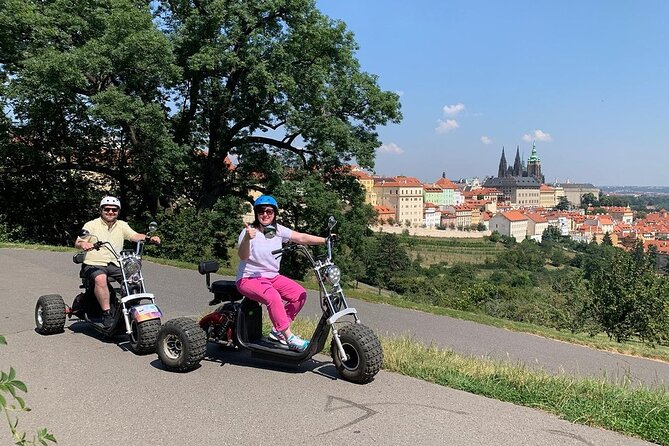 Live-Guided ️Trike-Harley️ Viewpoints tour of Prague - The “2 hours vs 3 hours” smart choice
