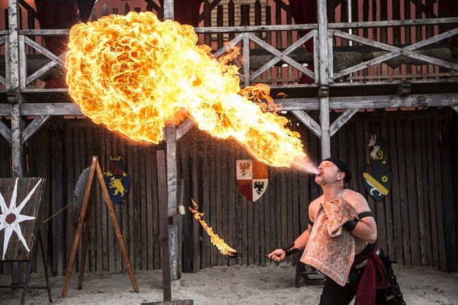 Medieval Dinner Show Castle and Brewery Tour with Hotel pick up - Key highlights before you go