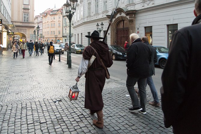 Medieval Prague Through a Nightwatchman’s Eyes - Old Town Hall and the Astronomical Clock, with executions and defenestration in view