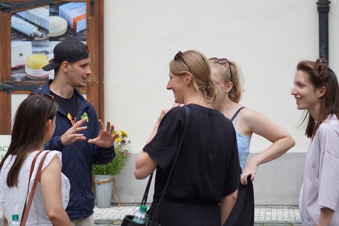 One Prague Tour: Old Town Road with local Food & Beer ️ - Ungelt and the Týn yard: where trade shaped the streets