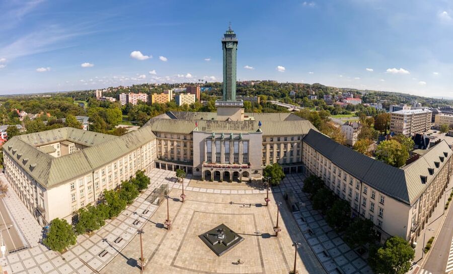 Ostrava: Entrance to the viewing tower of the new town hall - Should you book Ostrava New Town Hall tower tickets?