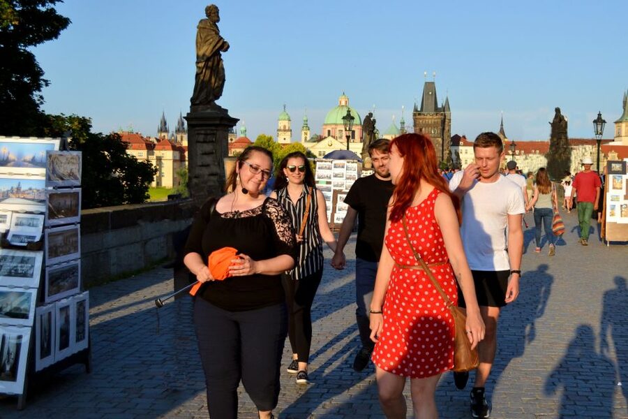 Panoramic Views of Prague Evening Walking Tour - Old Town at night: medieval streets feel different, not just darker