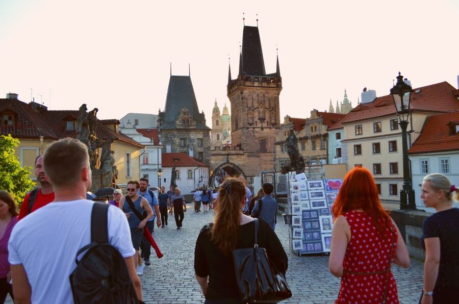 Panoramic Views of Prague Evening Walking Tour - Old Town Bridge Tower: the climb that turns the whole city into a view