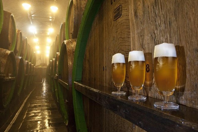 Pilsen Highlights Small-Group Tour and Pilsner Brewery Tour including Lunch and Beer Tasting - Pilsner Urquell Brewery: Old Cellars, Brewing Process, and Why Oak Barrels Matter