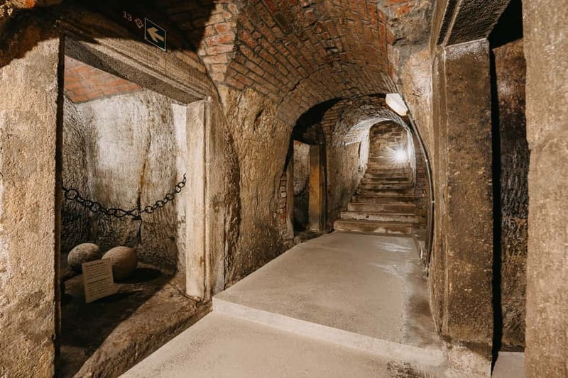 Pilsen: Historic Underground Tour with a Glass of Beer - The water tower stop: pumping machinery and fortifications