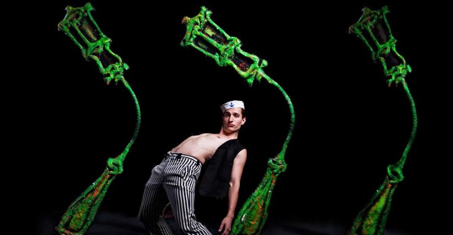Prague: 1.5-Hour Black Light Theater Srnec Performance - What the 90 minutes feel like: a non-verbal show with clever pacing