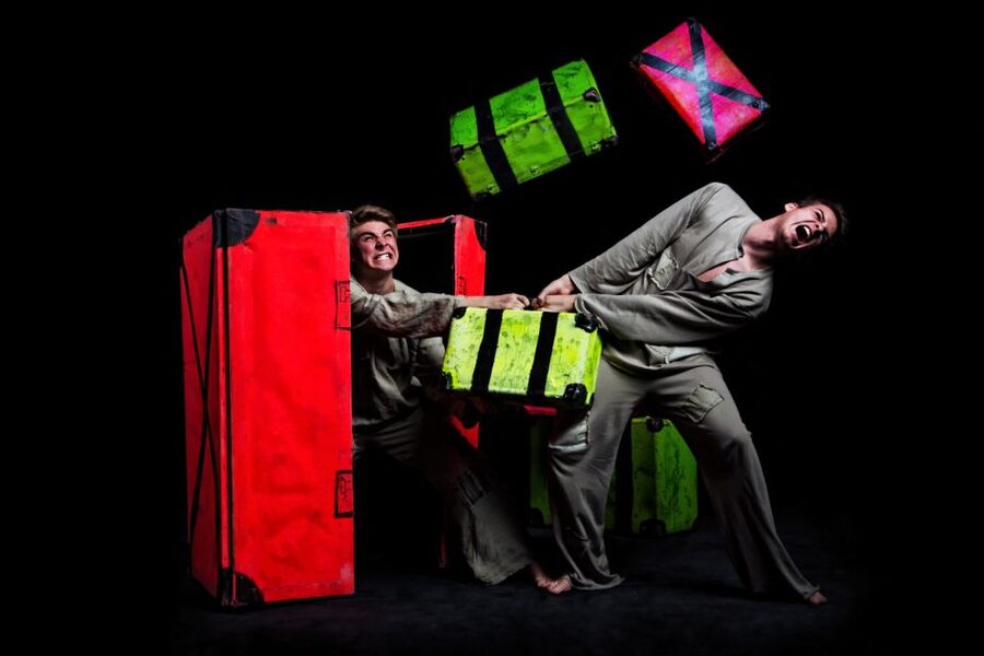 Prague: 1.5-Hour Black Light Theater Srnec Performance - The music matters: why a non-verbal show still feels complete