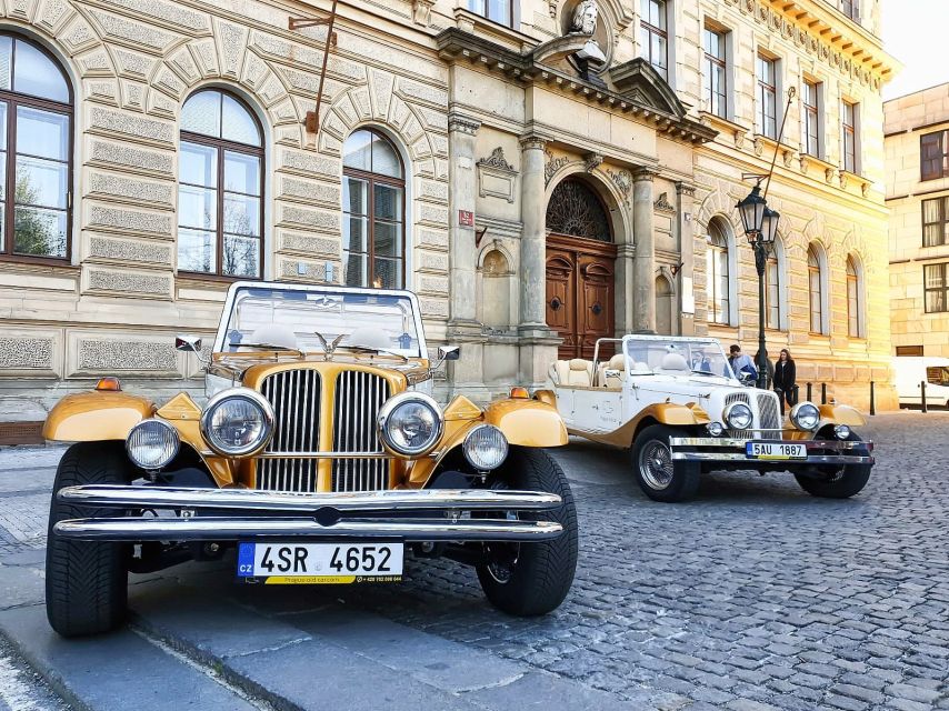 Prague: 1-Hour Vintage Car Tour - Custom stops, quick picture breaks, and asking for what you want