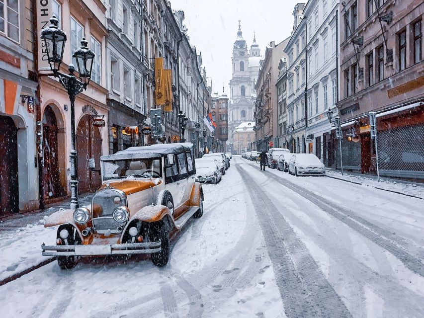 Prague: 1-Hour Vintage Car Tour - Optional champagne or roses, and when it actually makes sense