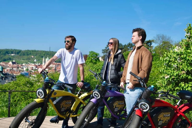 Prague: 10 Must-See Landmarks & Viewpoints on E-Bike Tour - Why fat-tire e-bikes make Prague feel easier