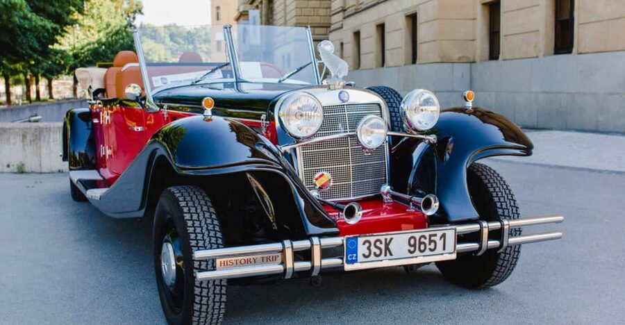 Prague: 120min Private Tour in Vintage Car, up to 6people! - Logistics that matter: pickup, drop-off, and car realities