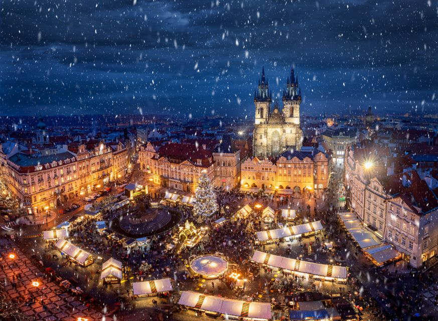 Prague: 2-3h Magical Christmas Markets Tour with Inclusions - Old Town Square Stop: Classic Prague, With Real Context