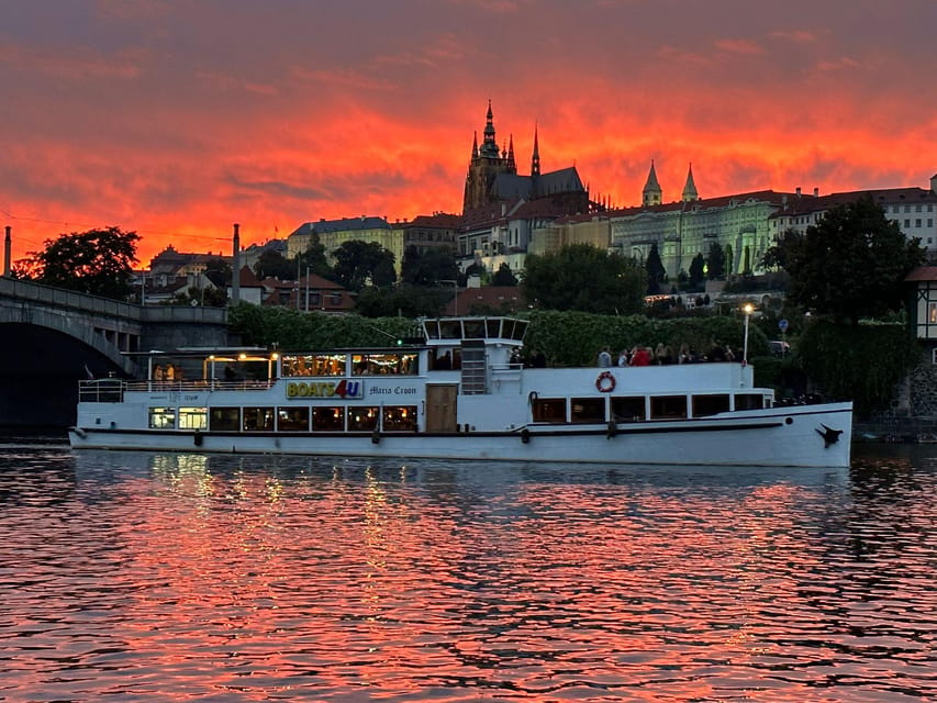 Prague: 2-Hour Historic Boat Cruise with Delicious Lunch - A 1927 Maria Croon Cruise Gives Prague a New Angle