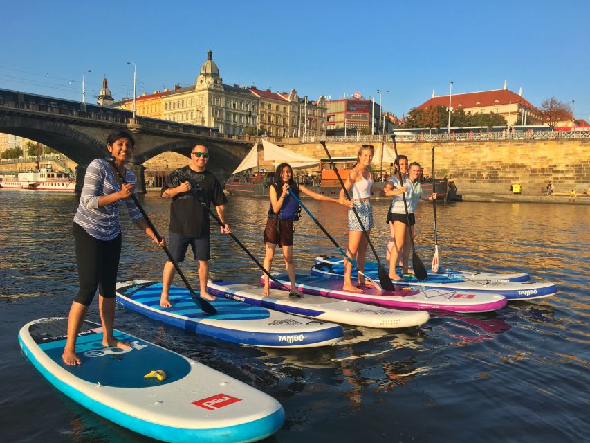 Prague: 2-Hour Paddle Boarding in the City Centre - 2 Hours of SUP on Prague’s Vltava, City Center Edition