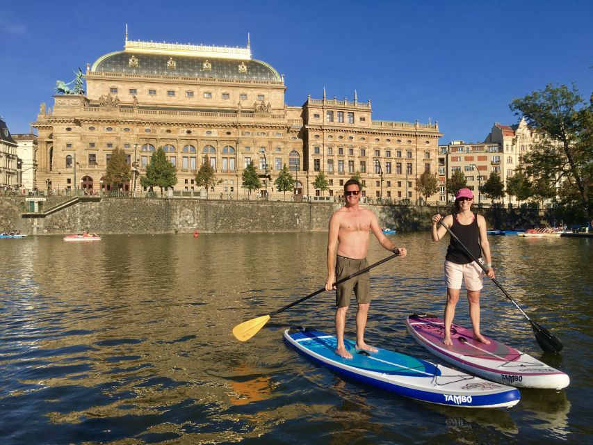Prague: 2-Hour Paddle Boarding in the City Centre - Guide-led instruction that feels personal, with Sam and Victor coaching