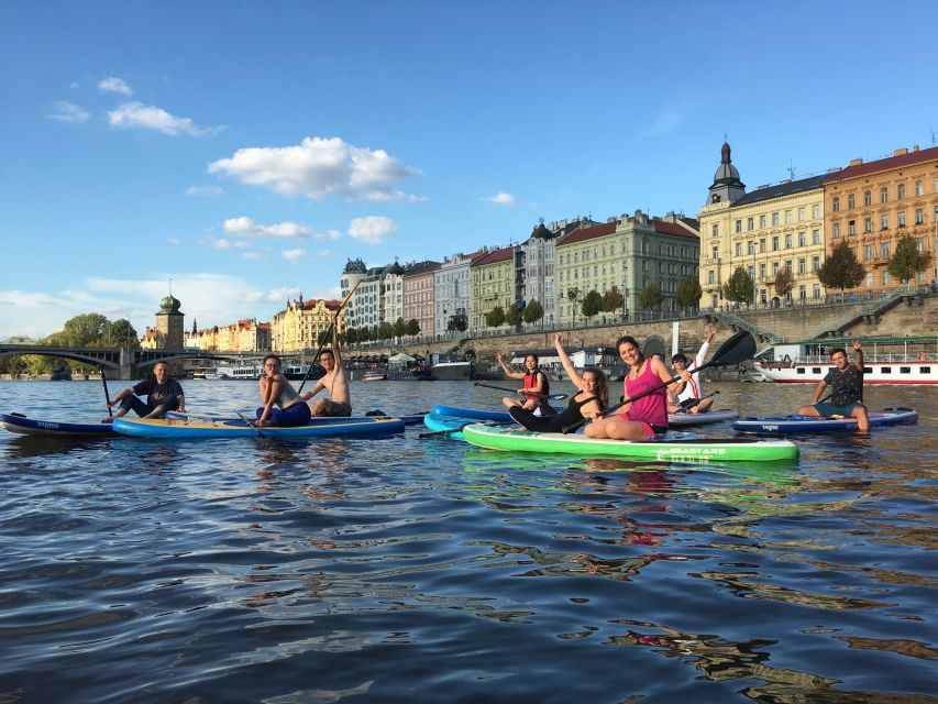 Prague: 2-Hour Paddle Boarding in the City Centre - The On-Water Flow: warm-up, coaching, then stories on the Vltava