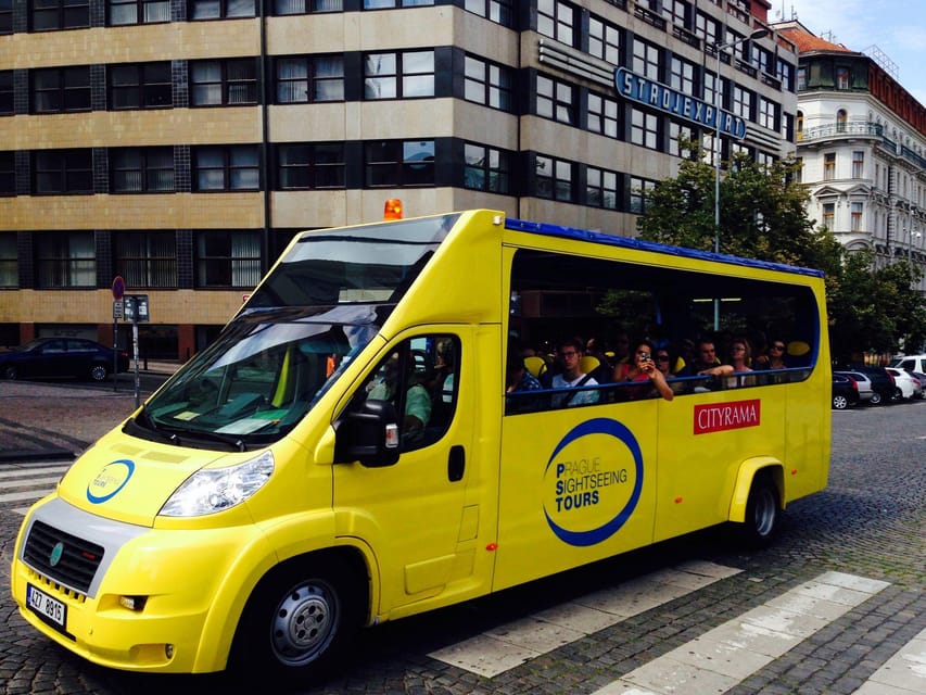 Prague: 2 hours city tour + 1 hour boat cruise - Wenceslas Square and Prague’s main monument sweep