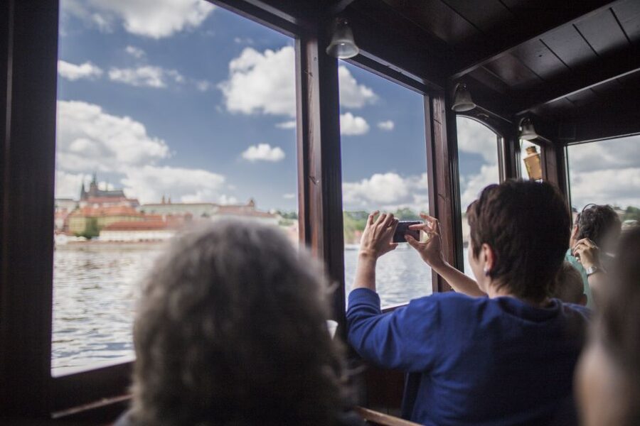 Prague: 3–Hour Castle Grounds Walking Tour and River Cruise - St. Vitus Cathedral and St. George Basilica stops