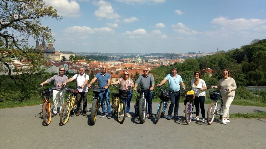Prague: 7 Best Viewpoints of Prague E-Bike Tour - Kampa Island: The River Pause That Makes the Ride Feel Rewarding