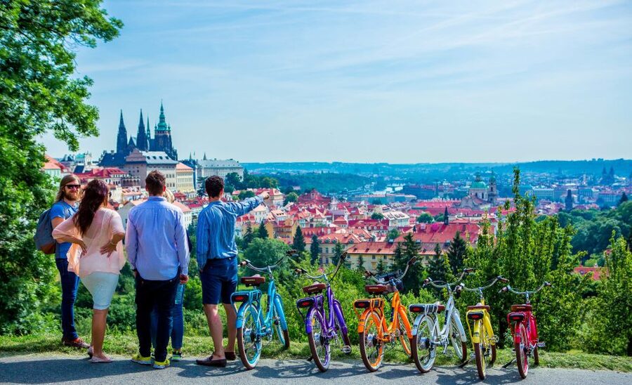 Prague: 7 Best Viewpoints of Prague E-Bike Tour - Letná Park for 45 Minutes: Views Plus the Sense of How Prague Sits