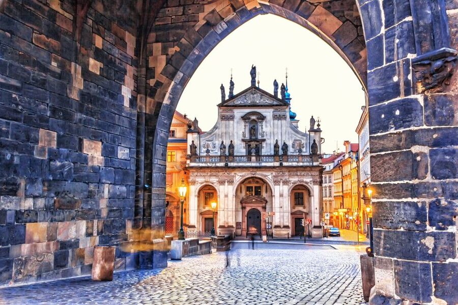 Prague: A. Vivaldi Four Seasons at St. Salvator Church - St. Salvator at Klementinum, where the sound comes from