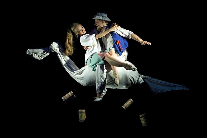 Prague 'Antologia' Black Light Show by Black Light Theatre Srnec - Venue vibe in Prague: intimate, practical, and not high-glam