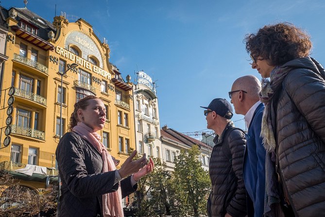 Prague Art Nouveau and Cubism Walking Tour - Grand Hotel Europa: Elegance as a Modern Statement