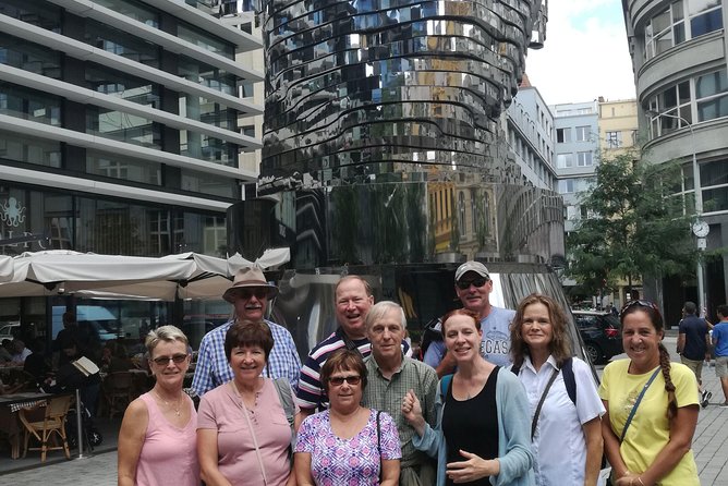 Prague Art Nouveau and Cubism Walking Tour - House of the Black Madonna and the Bank of the Legions, Two Strong Anchors