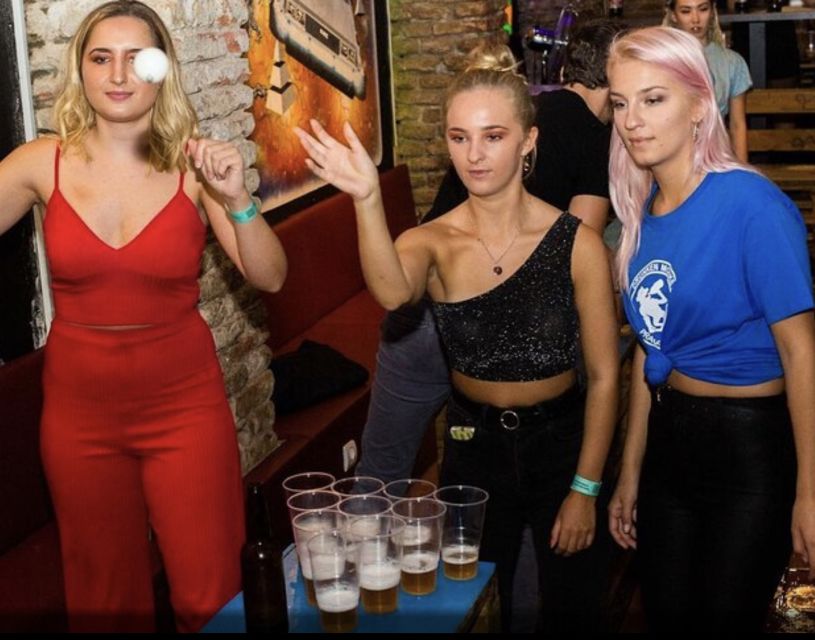 Prague: Beer Pong Experience with Unlimited Czech Beer - Unlimited Czech Beer and Water: How the Drinking Part Works