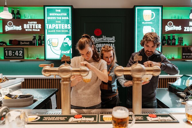 Prague Beer Pouring Class at Pilsner Urquell - What you taste and why it matters for real life