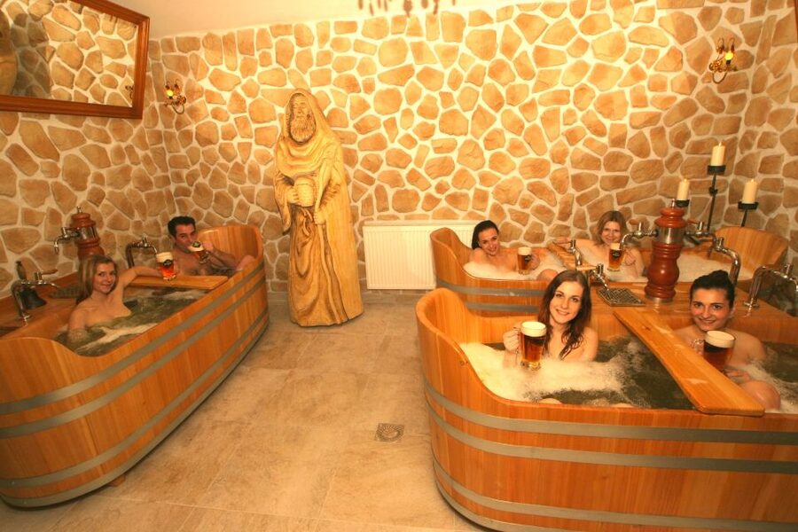 Prague: Beer Spa Bernard with Beer and Massage Option - Your Private Room Setup: Heated Bed, Towels, and Real Downtime