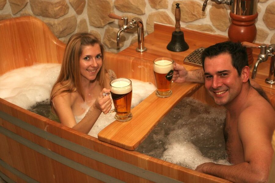 Prague: Bernard Beer Spa with Beer and Massage Option - Unlimited Bernard Beer on Tap: Taste, Pacing, and Comfort