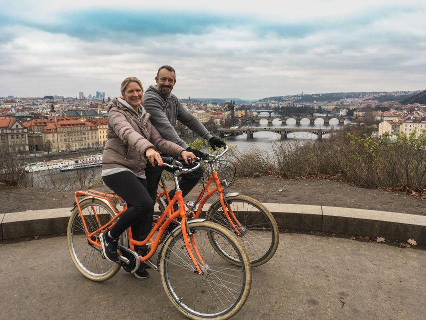 Prague: Bike or E-Bike City Tour with A Local Guide - Key highlights you’ll feel on the ride