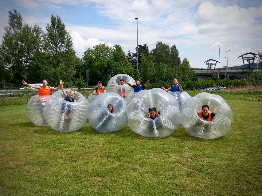 Prague: Bubble Football and Archery Combo Experience - Archery after the bumps: how the target session feels