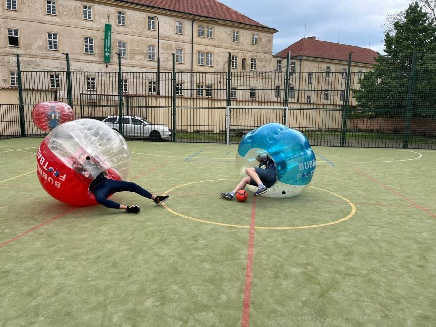 Prague: Bubbles football in city centre of Prague - Price And Value: What $39 Buys In Prague City Centre