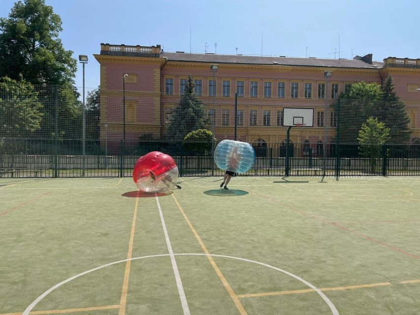 Prague: Bubbles football in city centre of Prague - Who This Fits Best, And Who Should Skip It
