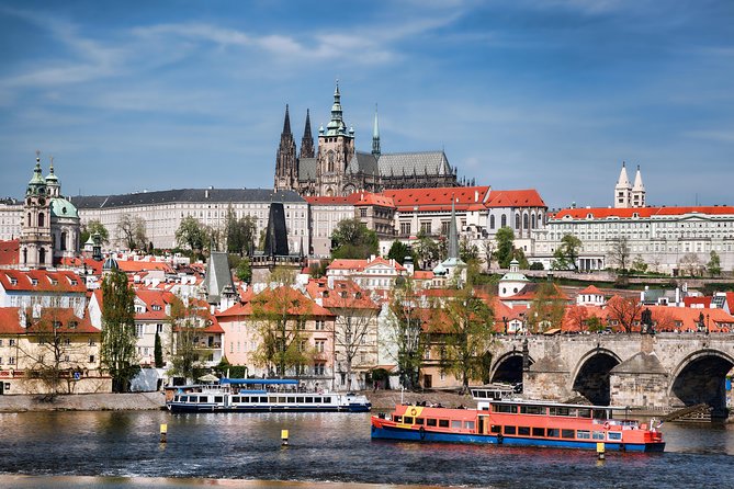 Prague: Bus Tour, Walking Tour, River Cruise and Lunch - Vltava Beach river cruise: the calm hour you need