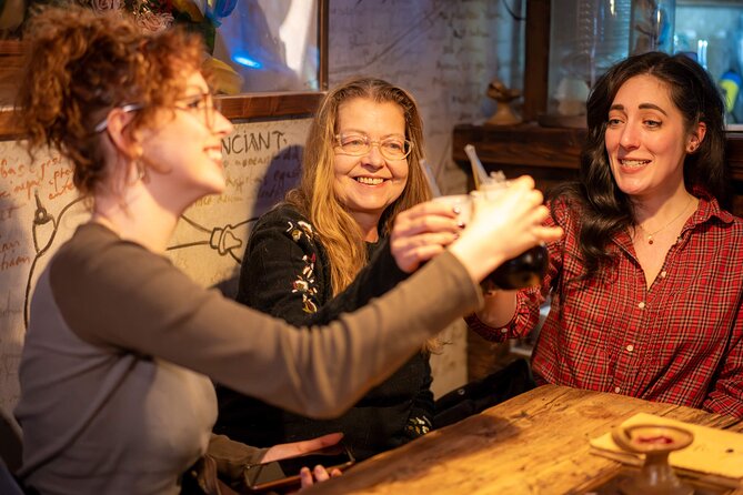 Prague by Night: Drinks & Food Tour with Eating Europe - Seminář Café near Charles Bridge: bread, garlic, and a drink choice