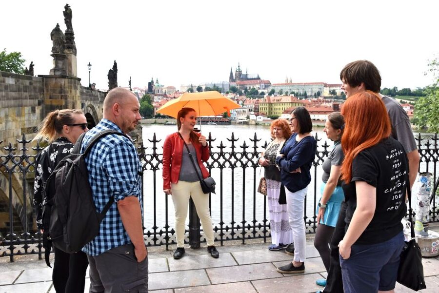 Prague: Castle and Jewish Quarter Tour - Tram up to Prague Castle without the slog