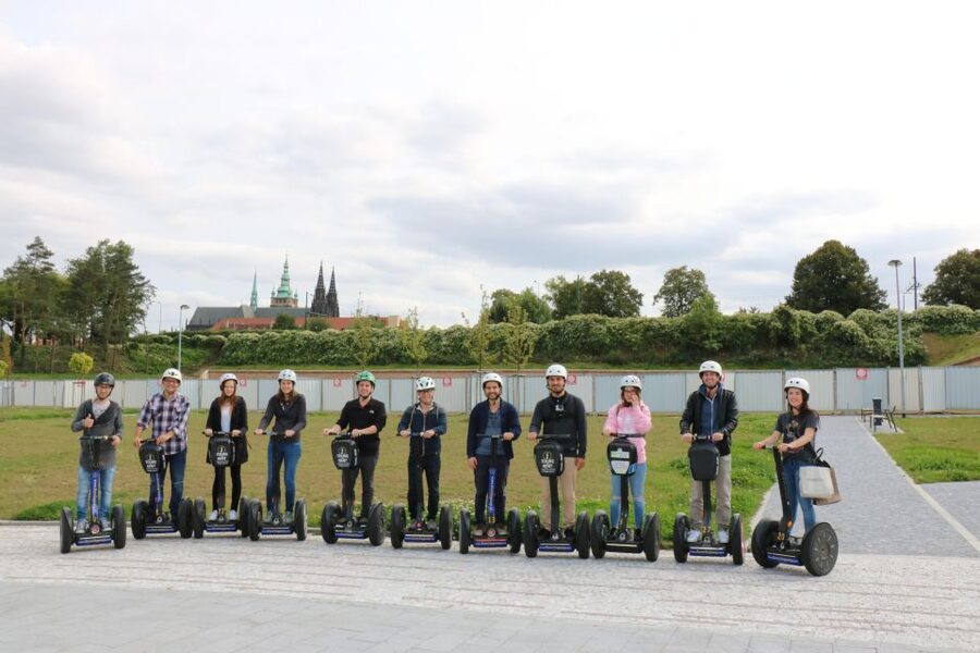 Prague: Castle and Monastery Segway Tour - From castle streets to parks: embassies, viewpoints, and getting your bearings