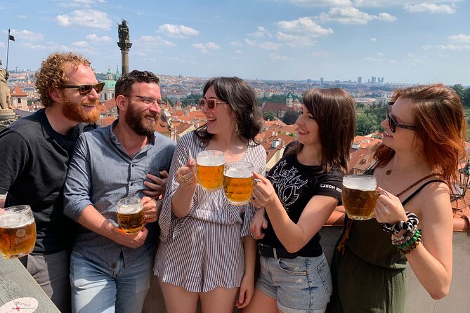 Prague Castle and Pubs Tour with Drinks Included - Malostranské náměstí Meeting Point, 3:00 pm Start, Small Group Vibe