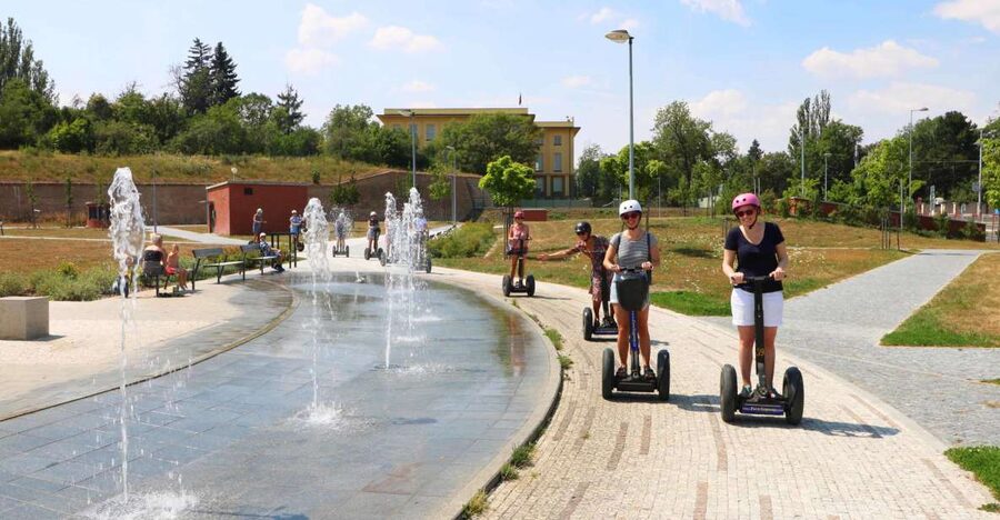 Prague: Castle District Segway Tour - Old Stresovice, U Hadovky sculptures, and the local Beverly Hills vibe