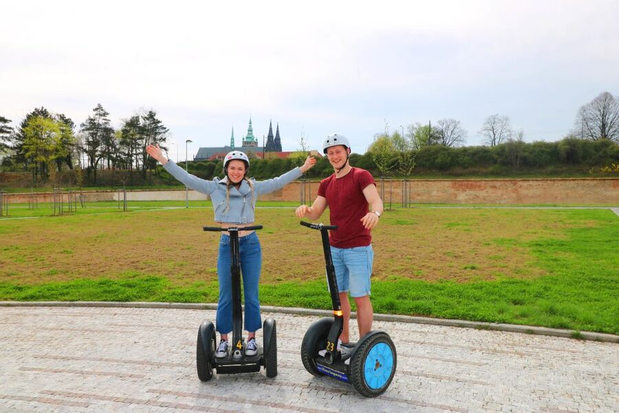 Prague: Castle District Segway Tour - Meeting at Euro Segway, then learning fast and safely