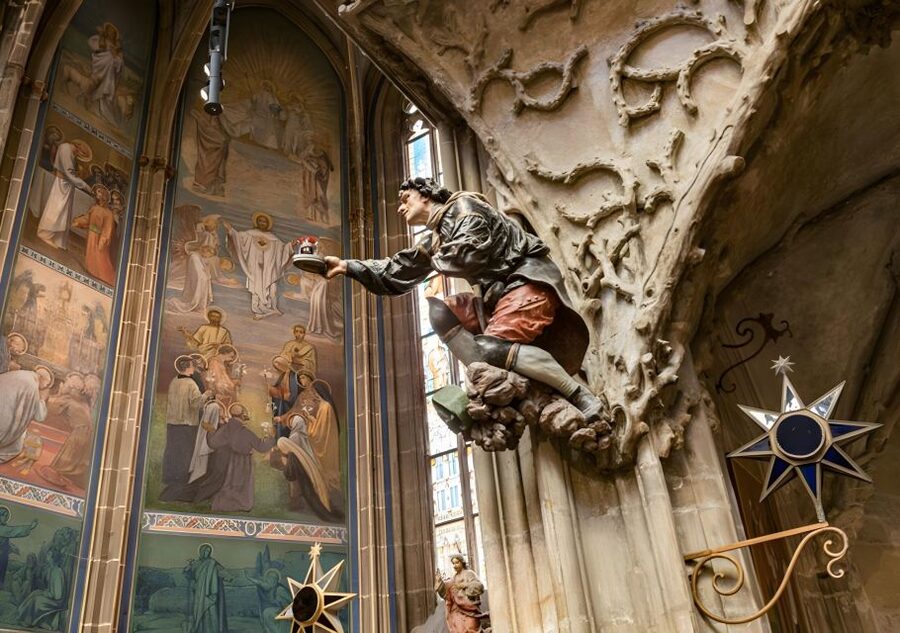 Prague Castle: Royal Palace, Cathedral, and Golden Lane Tour - St. Vitus Cathedral: the spiritual core with architectural payoffs