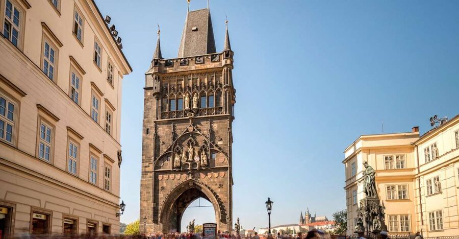 Prague: Charles Bridge Towers Combined Entry Ticket - Old Town Bridge Tower: what that 138-step climb gives you